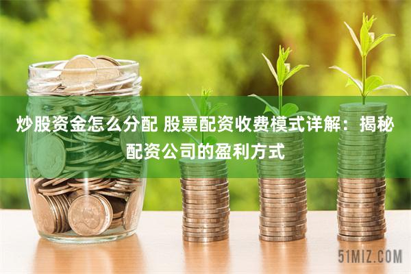 炒股资金怎么分配 股票配资收费模式详解:揭秘配资公司的盈利方式
